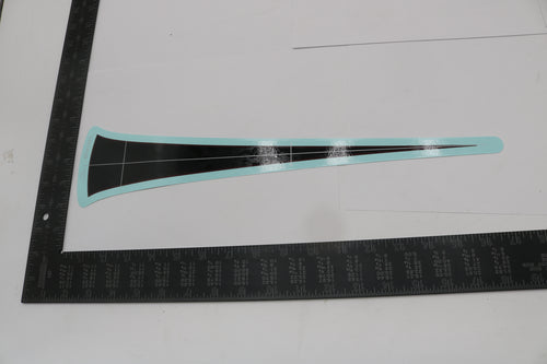 13514-09 NEW OEM 2009 HARLEY-DAVIDSON FLSTF SOFTAIL FATBOY FRONT FENDER DECAL BLACK