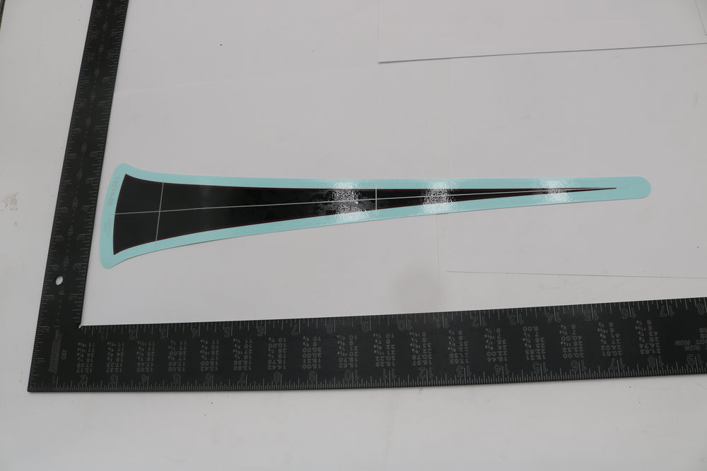 13514-09 NEW OEM 2009 HARLEY-DAVIDSON FLSTF SOFTAIL FATBOY FRONT FENDER DECAL BLACK