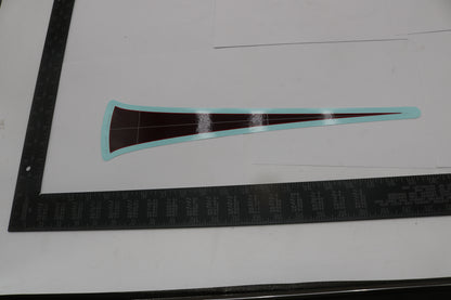 13513-07 NEW OEM 2007 HARLEY-DAVIDSON FLSTF SOFTAIL FATBOY FRONT FENDER DECAL BURG/RE