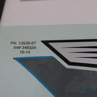 13528-07 NEW OEM 2007 HARLEY-DAVIDSON FLSTF SOFTAIL FATBOY LEFT FUEL TANK DECAL