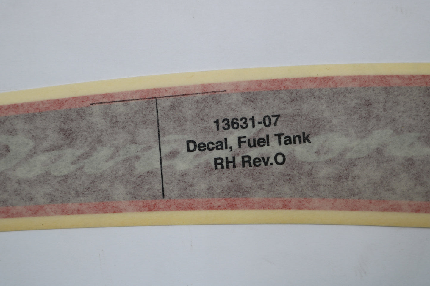 13631-07 NEW OEM 2007 HARLEY-DAVIDSON FLT ROADGLIDE RIGHT FUEL TANK DECAL