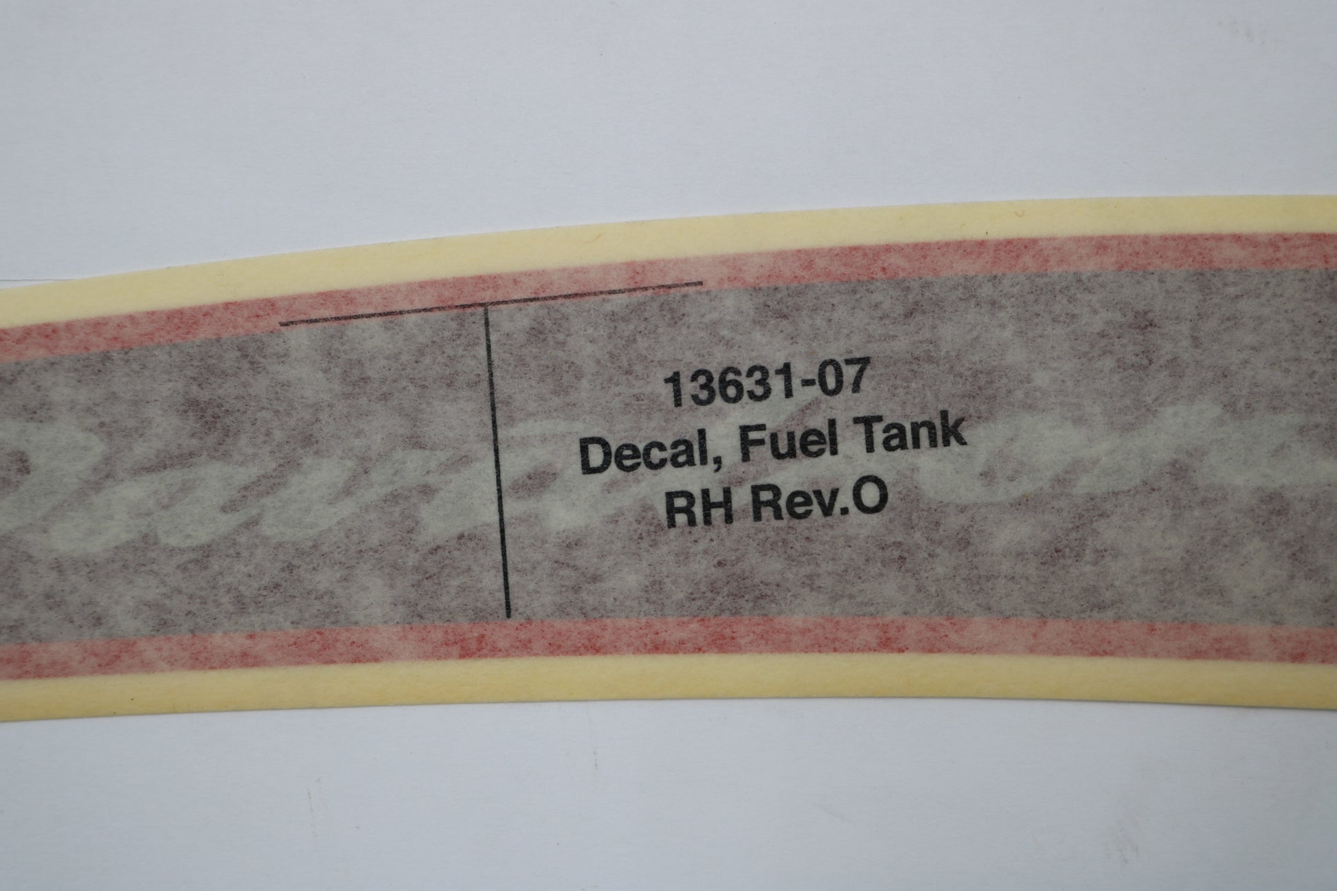 13631-07 NEW OEM 2007 HARLEY-DAVIDSON FLT ROADGLIDE RIGHT FUEL TANK DECAL