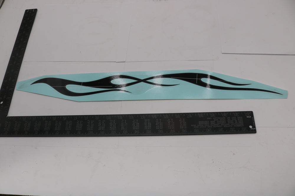 14157-10 NEW OEM 2010 HARLEY-DAVIDSON FXCW/C SOFTAIL ROCKER REAR FENDER CHR/BLK LEFT