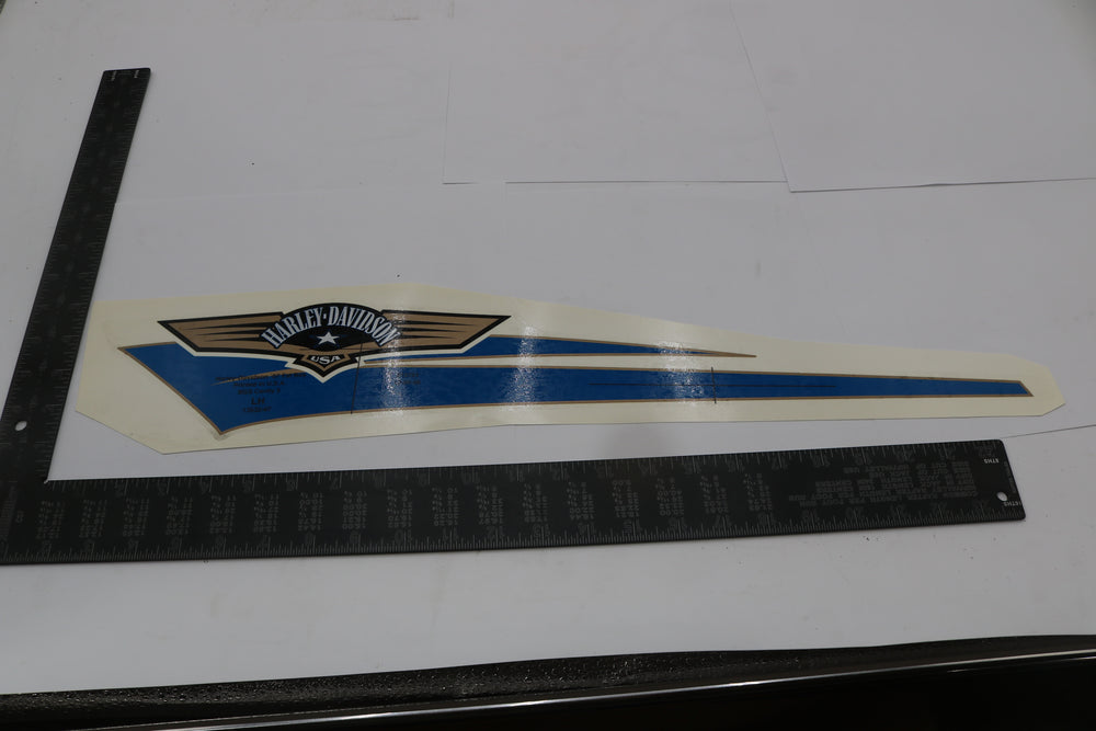 13532-07 NEW OEM 2007 HARLEY-DAVIDSON FLSTF SOFTAIL FATBOY LEFT FUEL TANK DECAL