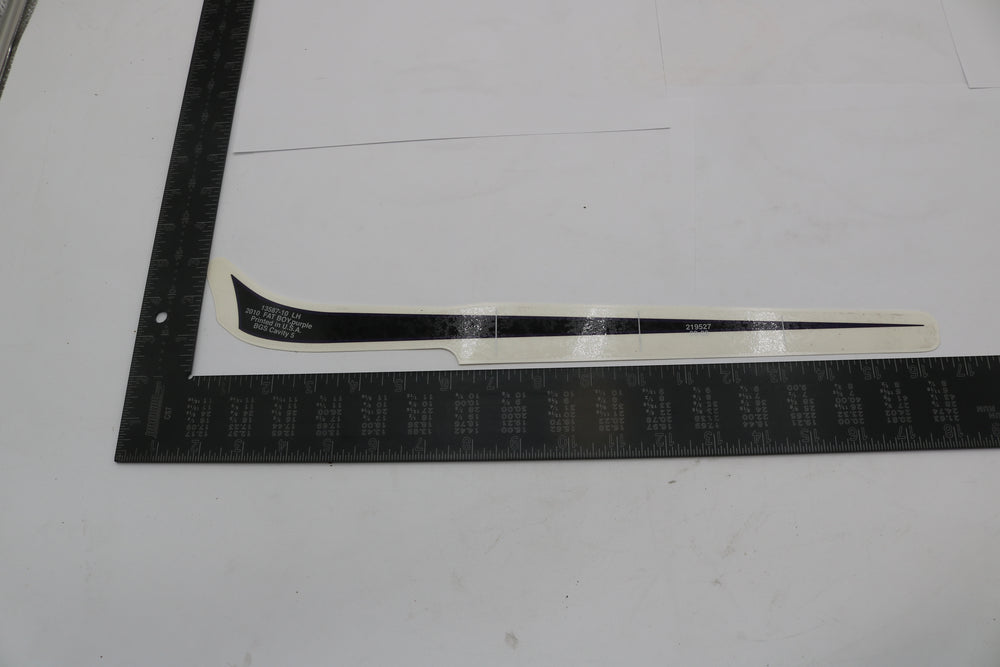 13505-10  NEW OEM 2010 HARLEY-DAVIDSON FLSTF SOFTAIL FATBOY DECAL MED RED GLD LEAF WS