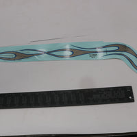 13862-08 NEW OEM 2008 HARLEY-DAVIDSON SOFTAIL ROCKER FUEL TANK DECAL FXCWC STN/BLU RH