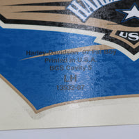 13532-07 NEW OEM 2007 HARLEY-DAVIDSON FLSTF SOFTAIL FATBOY LEFT FUEL TANK DECAL