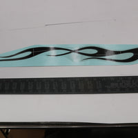 14166-10 NEW OEM 2010 HARLEY-DAVIDSON FXCWC REAR FENDER DECAL CHR/BLK RH