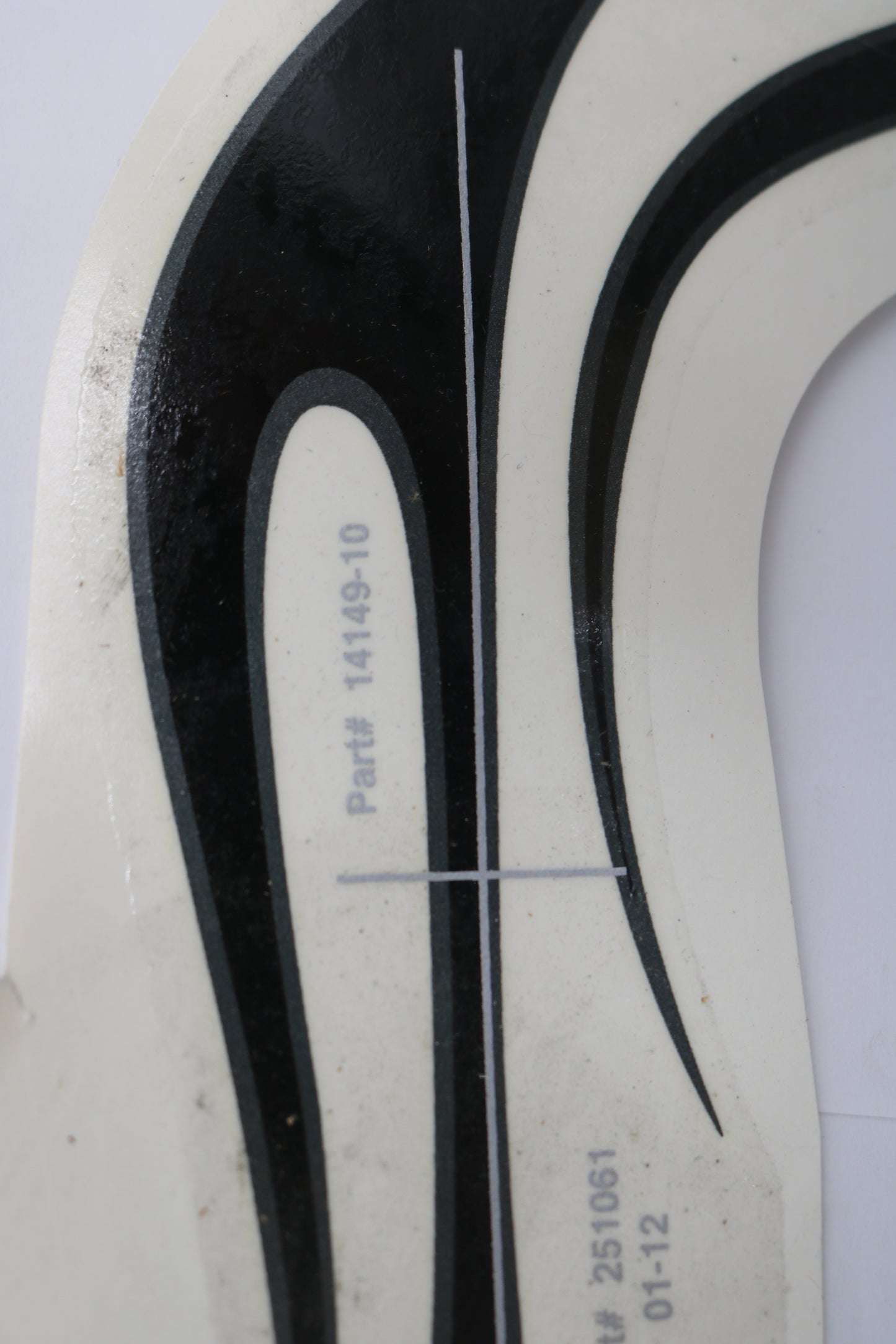 14149-10 NEW OEM 2010 HARLEY-DAVIDSON SOFTAIL FXCW/C ROCKER FLAME DECAL
