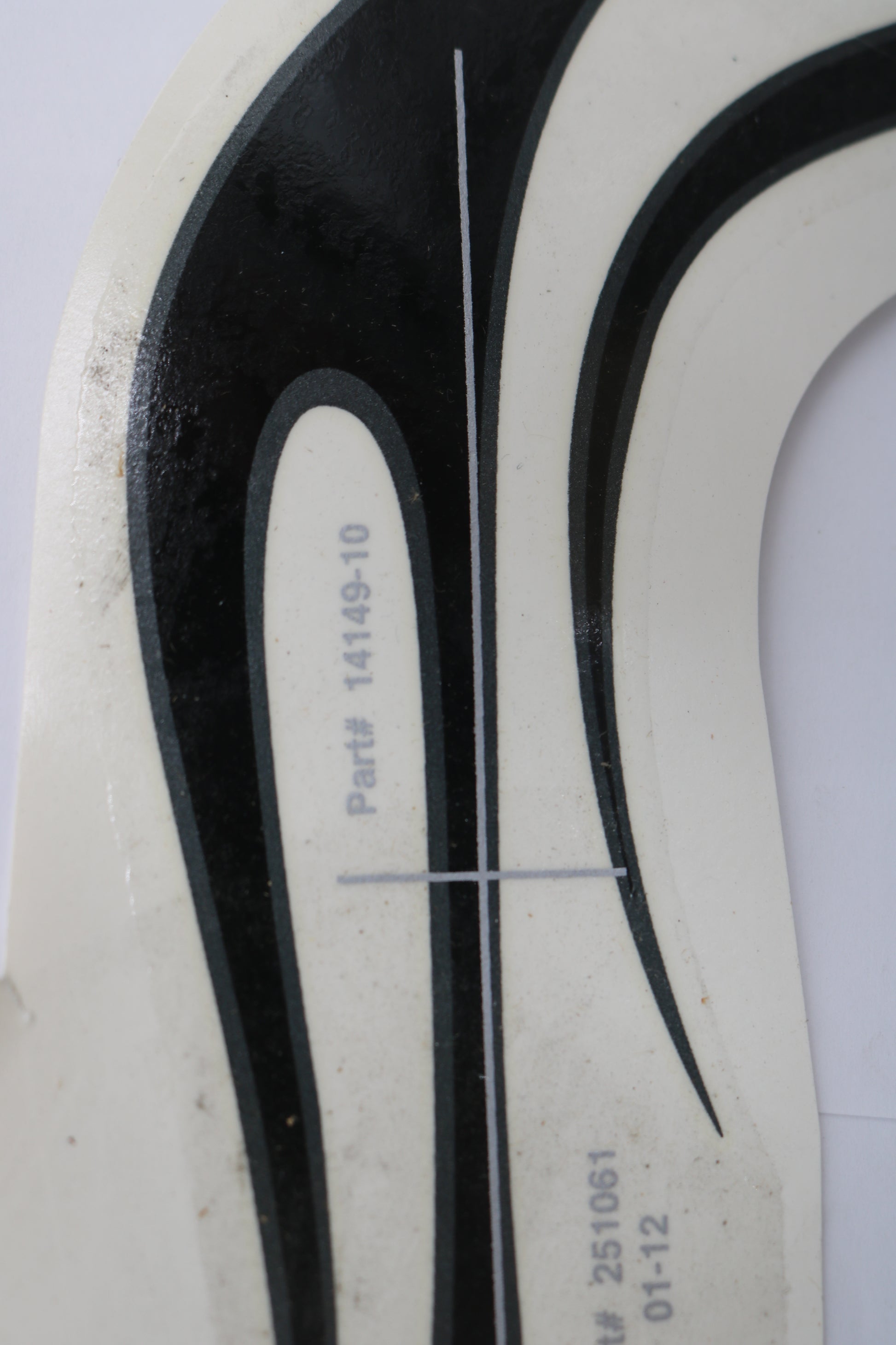 14149-10 NEW OEM 2010 HARLEY-DAVIDSON SOFTAIL FXCW/C ROCKER FLAME DECAL