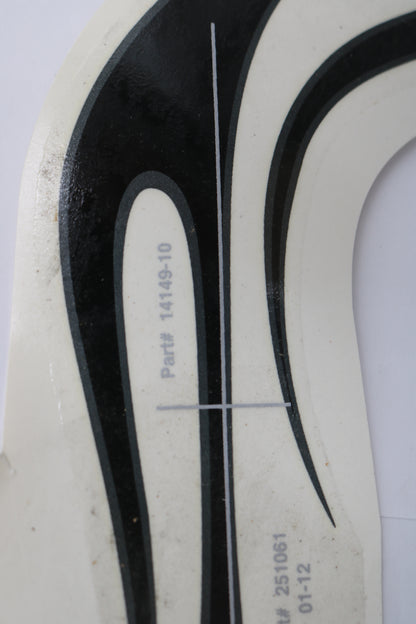 14149-10 NEW OEM 2010 HARLEY-DAVIDSON SOFTAIL FXCW/C ROCKER FLAME DECAL