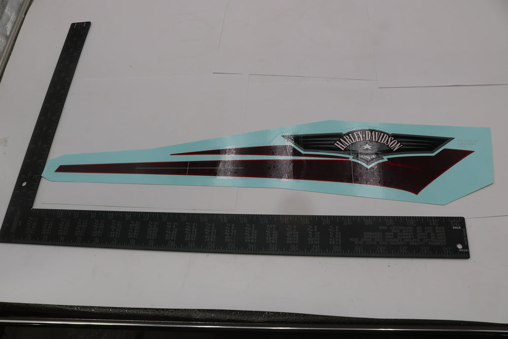 13521-07 NEW OEM 2007 HARLEY-DAVIDSON FLSTF SOFTAIL FATBOY RIGHT FUEL TANK DECAL