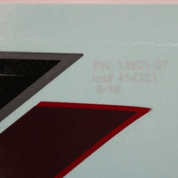 13521-07 NEW OEM 2007 HARLEY-DAVIDSON FLSTF SOFTAIL FATBOY RIGHT FUEL TANK DECAL