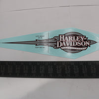 13327-08A NEW OEM 2008 HARLEY-DAVIDSON SOFTAIL DYNA RIGHT FUEL TANK DECAL RD/SLV