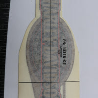 13318-05 NEW OEM 2005 HARLEY-DAVIDSON HERITAGE SOFTAIL LEFT GAS TANK DECAL RED/G0LD