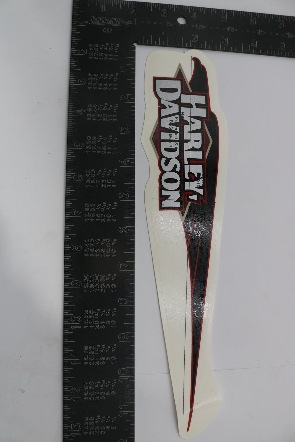 13507-10 NEW OEM 2010 HARLEY-DAVIDSON SOFTAIL LEFT GAS TANK DECAL FXSTC