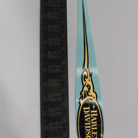 13506-09 NEW OEM HARLEY-DAVIDSON GAS TANK DECAL RIGHT PURPLE GOLD LEAF WS