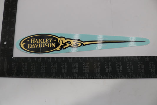 13505-09 NEW OEM HARLEY-DAVIDSON TOURING GAS TANK DECAL LEFT PURPLE GLD LEAF WS