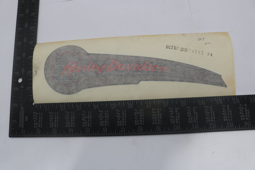 14295-94 NEW OEM 1994-1995 HARLEY-DAVIDSON TOURING FLHT/C LEFT GAS TANK DECAL