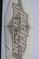 
              13496-07 NEW OEM 2007 HARLEY-DAVIDSON SOFTIAL LEFT GAS TANK DECAL GOLD LEAF BURG
            