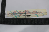 
              13496-06 NEW OEM HARLEY-DAVIDSON GAS TANK DECAL GOLD LEAF RED
            