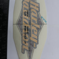 13495-07 NEW OEM 2007 HARLEY-DAVIDSON SOFTAIL RIGHT FUEL TANK DECAL GOLD LEAF BURG