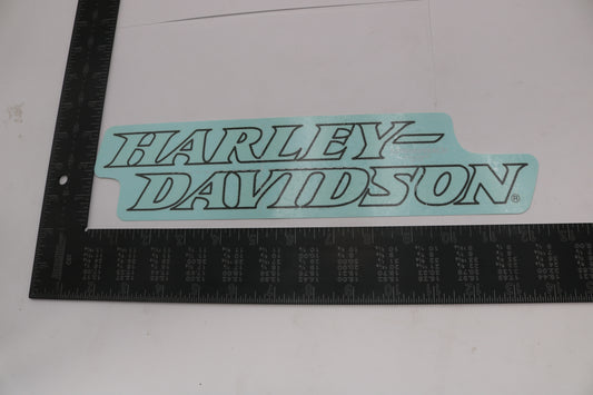 14100669BACH NEW OEM HARLEY-DAVIDSON SOFTIAL DYNA TOURING LEFT GAS TANK DECAL
