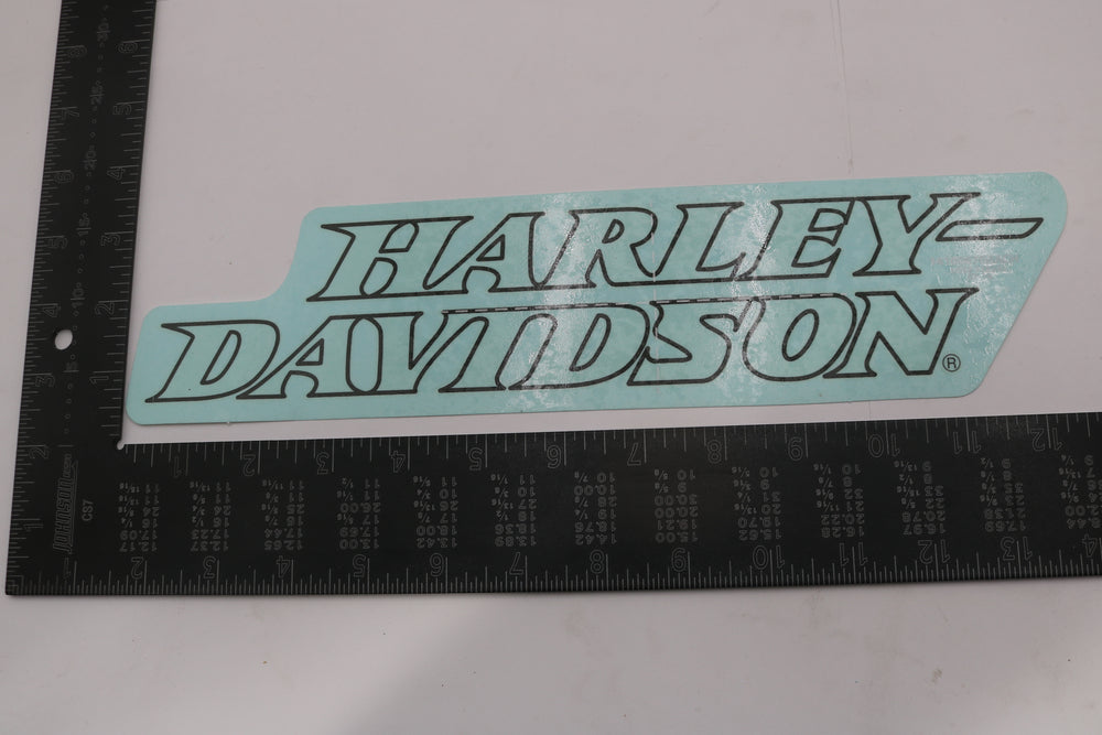 14100670BACH NEW OEM HARLEY-DAVIDSON SOFTAIL DYNA TOURING RIGHT GAS TANK DECAL