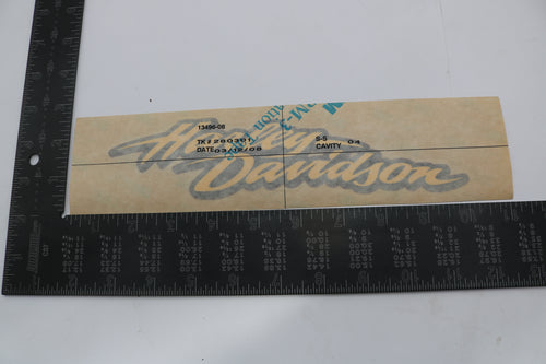 13496-08 NEW OEM HARLEY-DAVIDSON SOFTAIL DYNA TOURING GAS TANK DECAL