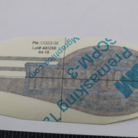 13323-08 NEW OEM 2008 HARLEY-DAVIDSON HERITAGE SOFTAIL RIGHT GAS TANK DECAL BLUE/GOLD