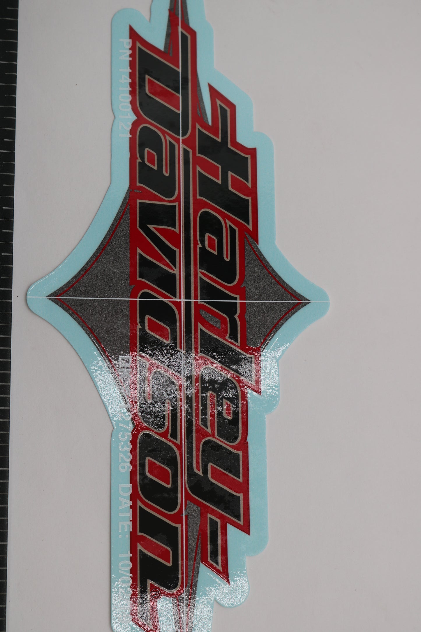 14100121 NEW OEM HARLEY-DAVIDSON SOFTAIL DYNA TOURING GAS TANK DECAL
