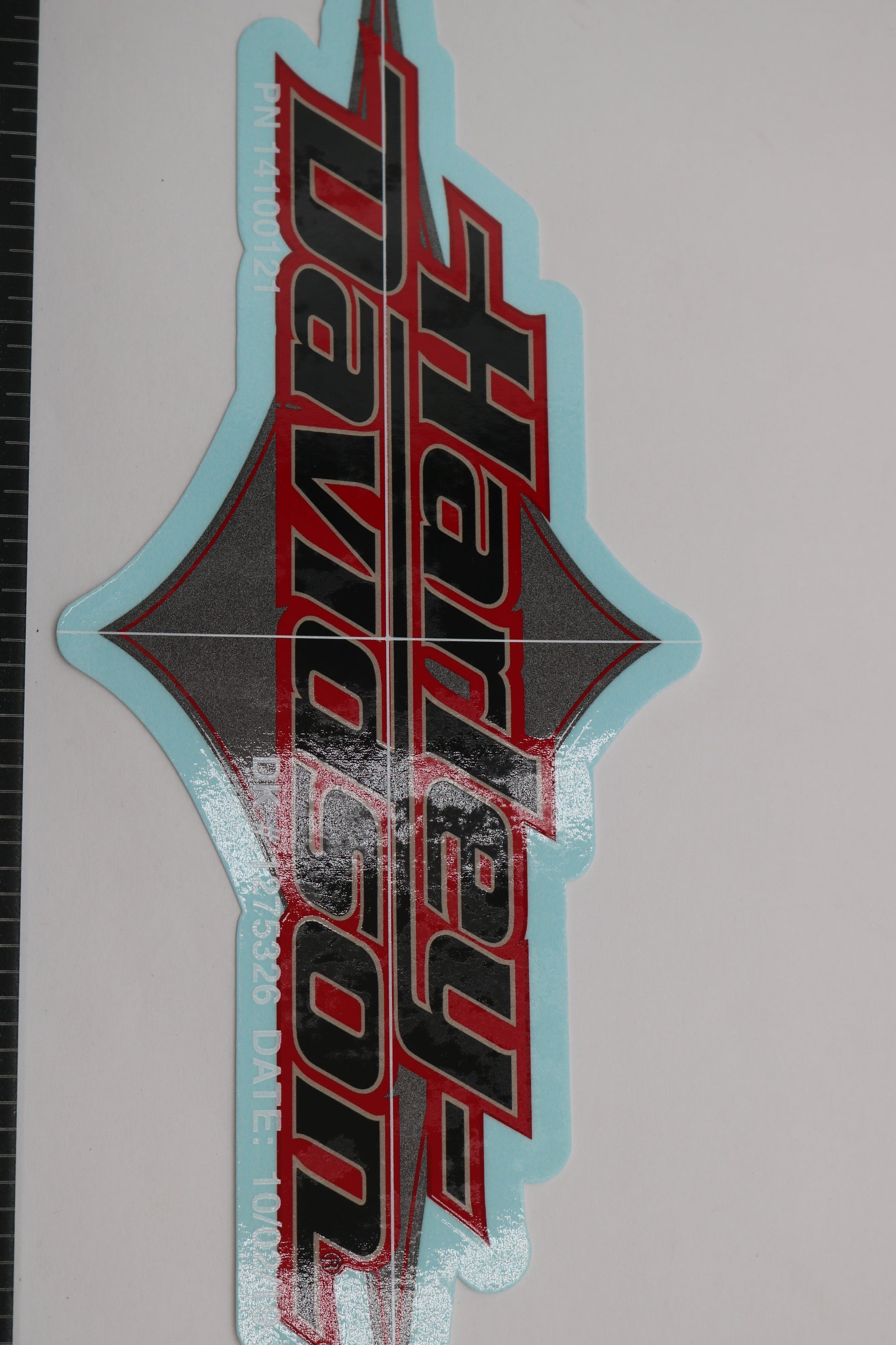 14100121 NEW OEM HARLEY-DAVIDSON SOFTAIL DYNA TOURING GAS TANK DECAL