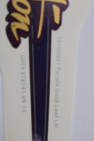 
              14100041 NEW OEM HARLEY-DAVIDSON SOFTAIL DYNA TOURING LEFT GAS TANK DECAL GOLD
            