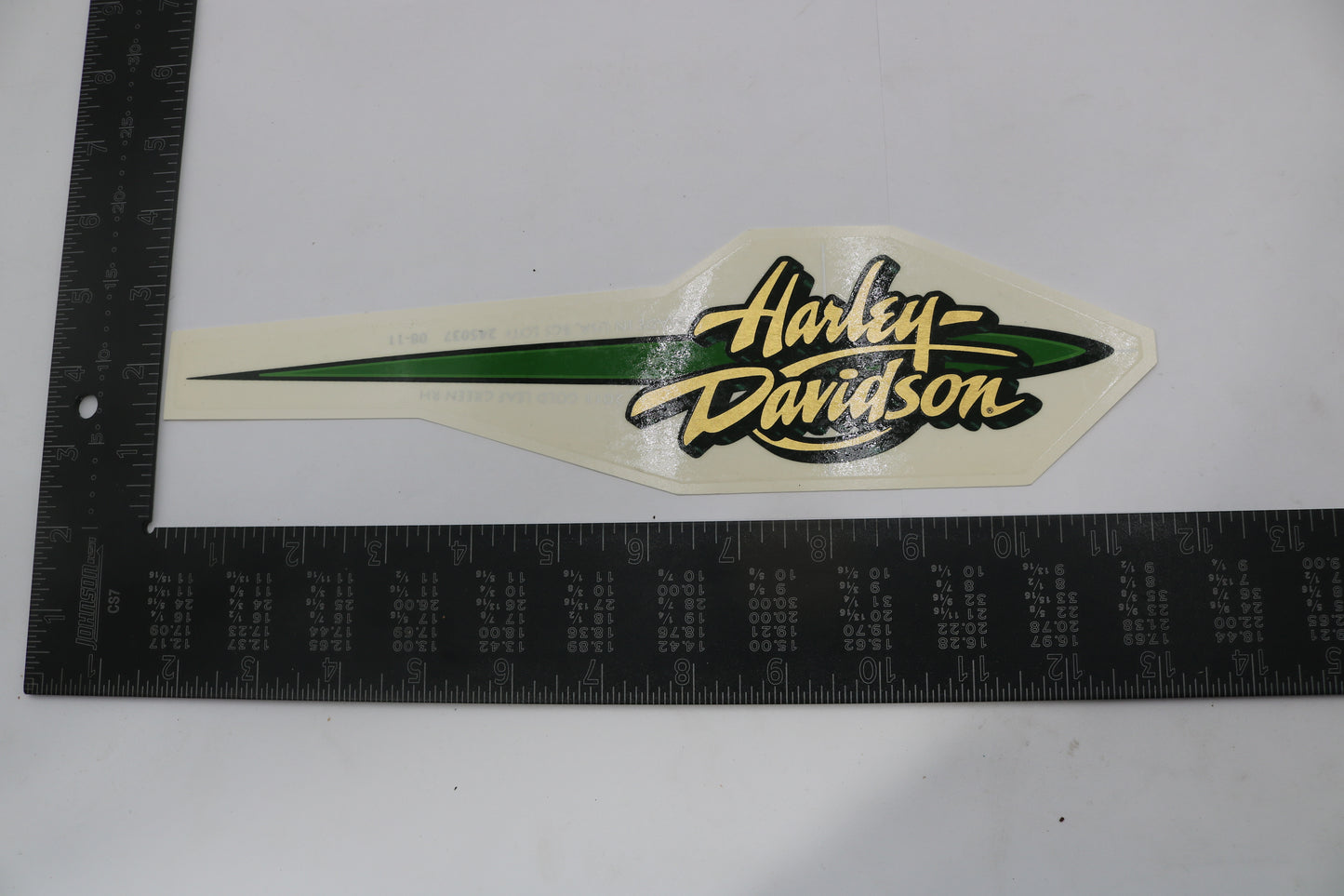 14100044 NEW OEM HARLEY-DAVIDSON SOFTAIL DYNA TOURING RIGHT GAS TANK DECAL