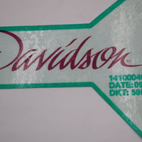 14100046 NEW OEM HARLEY-DAVIDSON SPORTSTER DYNA TOURING RIGHT GAS TANK DECAL