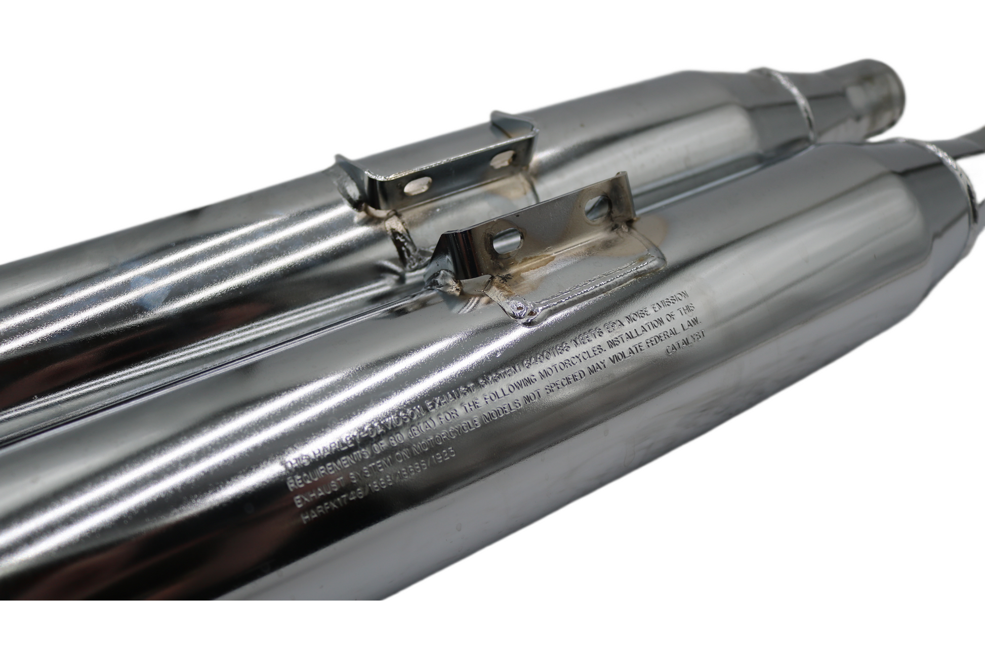 64900458 OEM NTO 2018-2024 HARLEY-DAVIDSON SOFTAIL MUFFLERS SET MILWAUKEE 8 M8