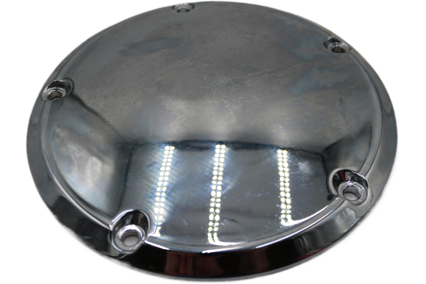 60766-06 OEM NTO 2007-2015 HARLEY-DAVIDSON SOFTAIL DYNA TOURING CHROME DERBY COV