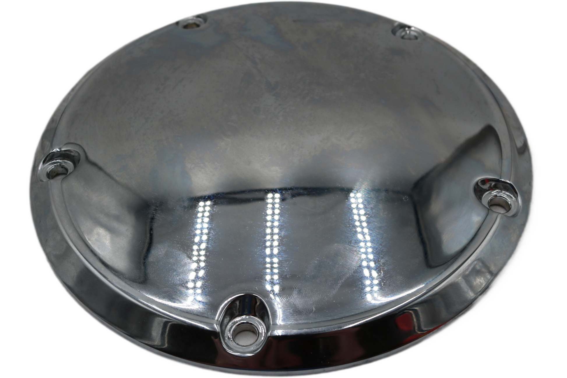 60766-06 OEM NTO 2007-2015 HARLEY-DAVIDSON SOFTAIL DYNA TOURING CHROME DERBY COV