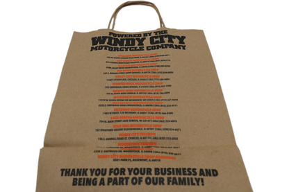 NEW WINDY CITY HARLEY-DAVIDSON WINDY CITY MOTORCYCLE DEALERSHIP BAG CHICAGO