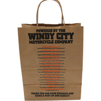 NEW WINDY CITY HARLEY-DAVIDSON WINDY CITY MOTORCYCLE DEALERSHIP BAG CHICAGO