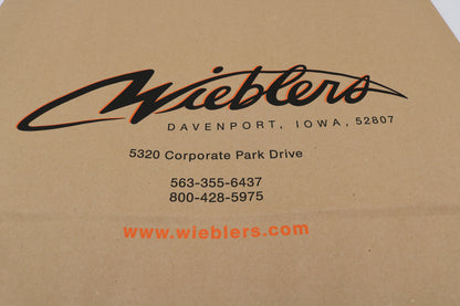 NEW ORIGINAL WIEBLERS HARLEY-DAVIDSON DAVENPORT IOWA SHOPPING BAG RETIRED