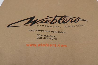 NEW ORIGINAL WIEBLERS HARLEY-DAVIDSON DAVENPORT IOWA SHOPPING BAG RETIRED