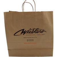 NEW ORIGINAL WIEBLERS HARLEY-DAVIDSON DAVENPORT IOWA SHOPPING BAG RETIRED