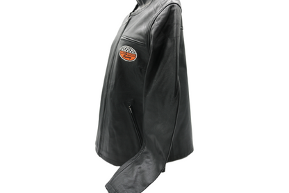 97052-23VW NWT HARLEY-DAVIDSON WOMENS LEATHER JACKET 120TH ANNIVERSARY 2XL