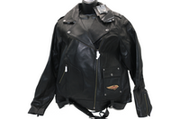 
              97037-23VW NWT HARLEY-DAVIDSON WOMENS LEATHER JACKET 120TH ANNIVERSARY LARGE
            