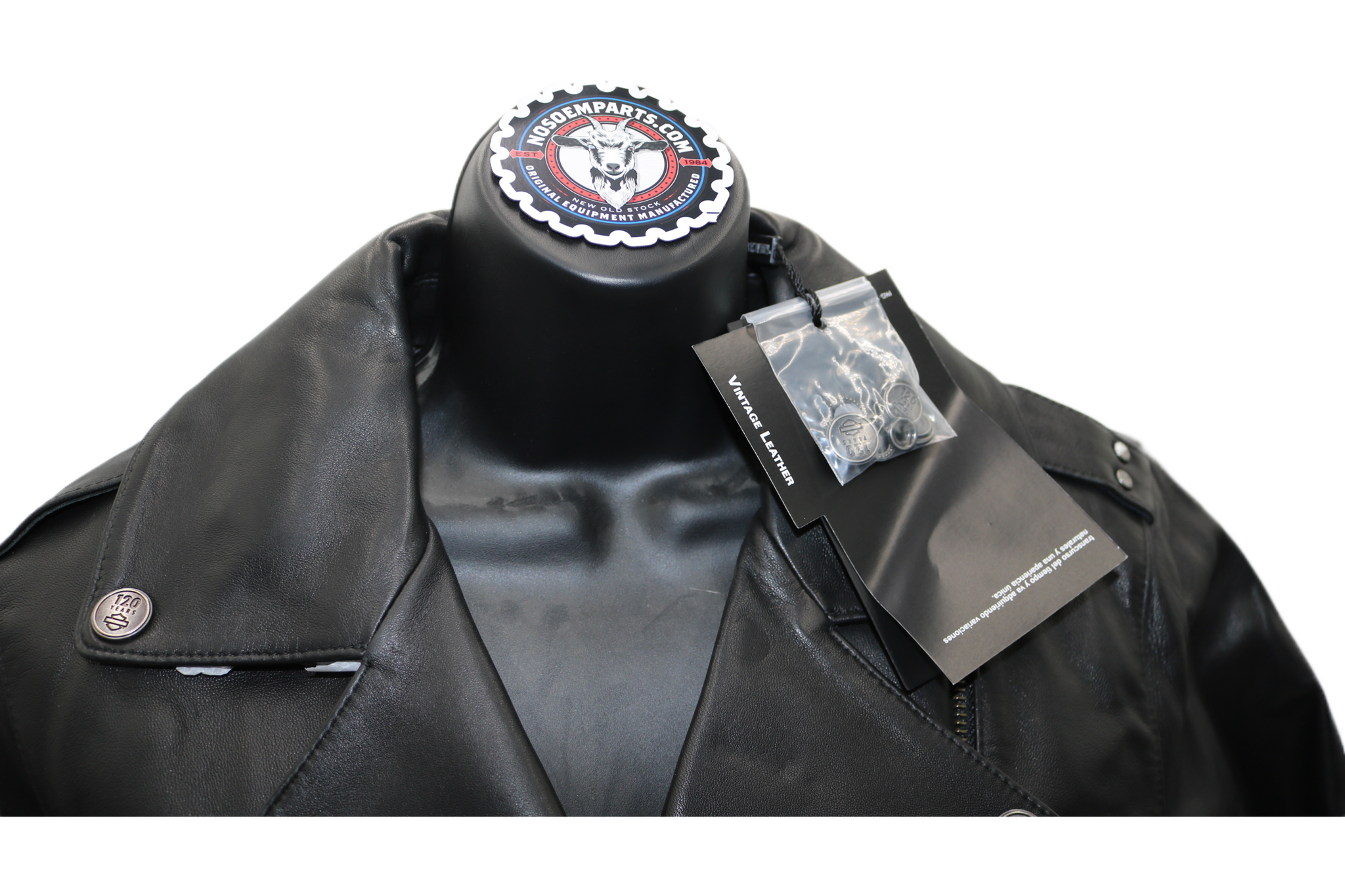 97037-23VW NWT HARLEY-DAVIDSON WOMENS LEATHER JACKET 120TH