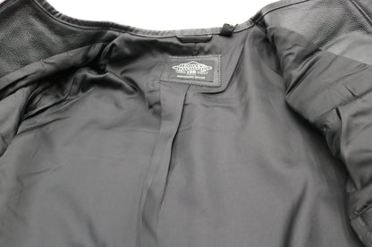 97052-23VW NWT HARLEY-DAVIDSON WOMENS LEATHER JACKET 120TH ANNIVERSARY MEDIUM