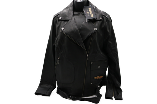 97037-23VW NWT HARLEY-DAVIDSON WOMENS LEATHER JACKET 120TH ANNIVERSARY XL X-LARG