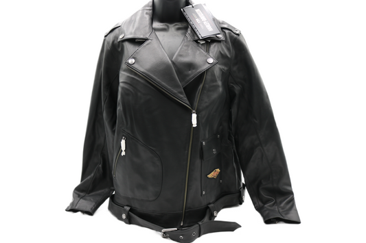 97037-23VW NWT HARLEY-DAVIDSON WOMENS LEATHER JACKET 120TH ANNIVERSARY 1W