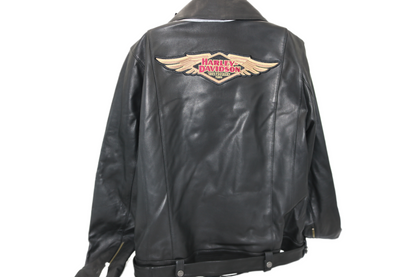 97037-23VW NWT HARLEY-DAVIDSON WOMENS LEATHER JACKET 120TH ANNIVERSARY 1W